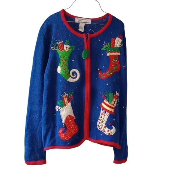 Tiara international Christmas collection sweater - Picture 3 of 6